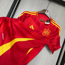 Camisa Seleção da Espanha I 2024 Torcedor Vermelha
