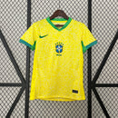 Camisa Seleção do Brasil I 2024 Torcedor Amarela