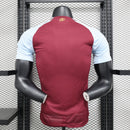 Camisa do Aston Villa I 24/25 JOGADOR Vermelha