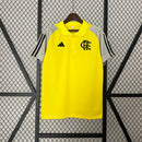 Camisa do Flamengo Treino 24/25 Torcedor Amarela