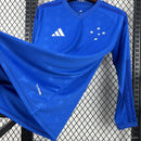 Camisa do Cruzeiro Manga longa I 26/27 Torcedor Azul