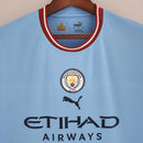 Camisa do Manchester City I 22/23 Torcedor Azul