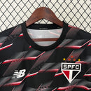 Camisa do São Paulo Pré-jogo 24/25 Torcedor Preta