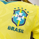 Camisa Seleção do Brasil I 2026 Jogador Amarela (Copa do Mundo)