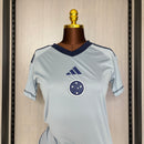 Camisa Feminina do Cruzeiro Goleiro 25/26 Torcedor Cinza