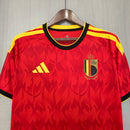 Camisa Seleção da Bélgica I 2026 Torcedor Vermelha (Copa do mundo)