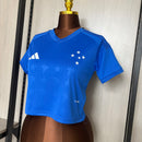 Cropped Feminino do Cruzeiro I 26/27 Torcedor Azul