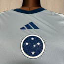 Camisa Feminina do Cruzeiro Goleiro 25/26 Torcedor Cinza