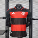 Camisa do Flamengo I 26/27 JOGADOR Preto e Vermelho