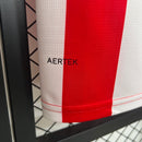 Camisa do Athletico Bilbao I 25/26 Torcedor Vermelha e Branca