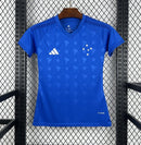 Camisa Feminina do Cruzeiro I 26/27 Torcedor Azul