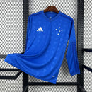 Camisa do Cruzeiro Manga longa I 26/27 Torcedor Azul