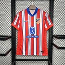 Camisa do Atlético Madrid I 24/25 Torcedor Vermelha e Branca