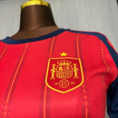 Camisa Feminina Seleção da Espanha I 2026 Torcedor Vermelha (Copa do Mundo)