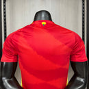 Camisa Seleção da Espanha I 2024 JOGADOR Vermelha