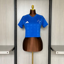 Cropped Feminino do Cruzeiro I 26/27 Torcedor Azul
