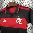 Camisa Feminina do Flamengo I 26/27 Torcedor Preto e Vermelho