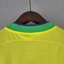 Camisa Feminina Seleção do Brasil I 2022 Torcedor Amarela