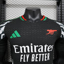 Camisa do Arsenal II 24/25 JOGADOR Preta