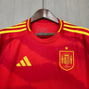 Camisa Seleção da Espanha I 2024 Torcedor Vermelha