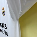 Camisa do Real Madrid I 03/04 Torcedor Branca RETRO