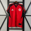 Camisa do Flamengo Baseball 25/26 Torcedor Preta e Vermelha