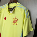 Camisa Seleção da Espanha II 2024 Torcedor Amarela