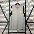 Camisa Regata do Flamengo Treino 24/25 Torcedor Cinza