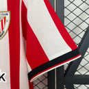 Camisa do Athletico Bilbao I 25/26 Torcedor Vermelha e Branca