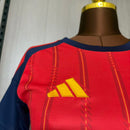 Camisa Feminina Seleção da Espanha I 2026 Torcedor Vermelha (Copa do Mundo)