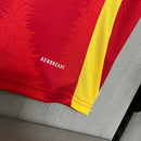 Camisa Seleção da Espanha I 2024 Torcedor Vermelha