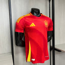 Camisa Seleção da Espanha I 2024 JOGADOR Vermelha