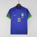 Camisa Seleção do Brasil II 2022 Torcedor Azul