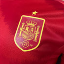 Camisa Seleção da Espanha Manga longa I 2024 JOGADOR Vermelha