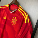 Camisa Seleção da Espanha I 2024 Torcedor Vermelha