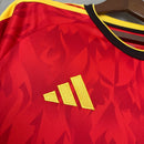 Camisa Seleção da Bélgica I 2026 Torcedor Vermelha (Copa do mundo)