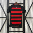 Camisa Feminina do Flamengo I 25/26 Torcedor Preto e Vermelho