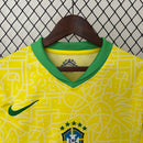 Camisa Seleção do Brasil I 2024 Torcedor Amarela