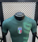 Camisa da Itália Treino 2024 JOGADOR Verde