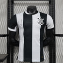 Camisa do Corinthians III 24/25 JOGADOR Preta e Branca