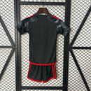 Kit infantil do Flamengo III 24/25 Torcedor Cinza