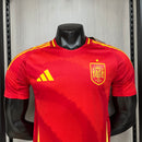 Camisa Seleção da Espanha I 2024 JOGADOR Vermelha
