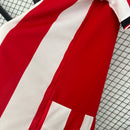 Camisa do Athletico Bilbao I 25/26 Torcedor Vermelha e Branca