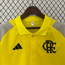 Camisa do Flamengo Treino 24/25 Torcedor Amarela