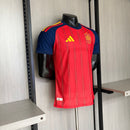 Camisa Seleção da Espanha I 2026 JOGADOR Vermelha (Copa do Mundo)