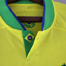 Camisa Feminina Seleção do Brasil I 2022 Torcedor Amarela