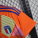 Camisa da Itália Goleiro 2024 Torcedor Laranja