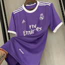 Camisa do Real Madrid II 16/17 Torcedor Roxa RETRO