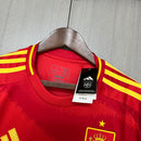 Camisa Seleção da Espanha I 2024 Torcedor Vermelha
