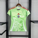 Camisa Feminina da Itália II 2025 Torcedor Verde
